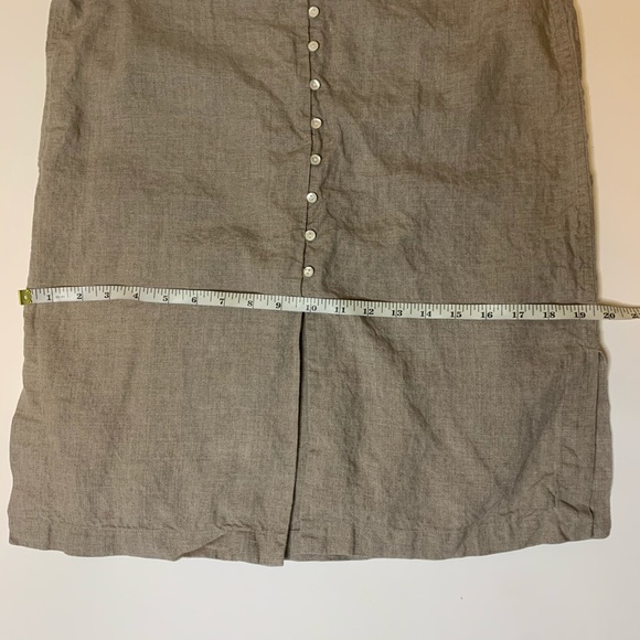 Vintage Ann Taylor Linen Tunic Blouse - Picture 9 of 11